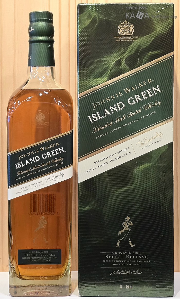 조니워커 아일랜드 그린라벨 1000ml > 위스키 | 주류백화점 : 가나주류쇼핑몰, 주류할인점,위스키,와인,꼬냑, 와인천국,  와인할인점, 주류판매점, 세계주류, 29년전통 동대문 할인점