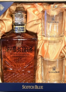 스카치블루21년 700ml 잔셋트