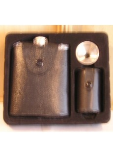 힙 플라스크(hip flask) 잔+깔떼기 셋트