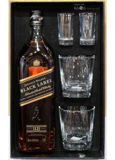 조니워커 블랙라벨 잔셋트 1000ml