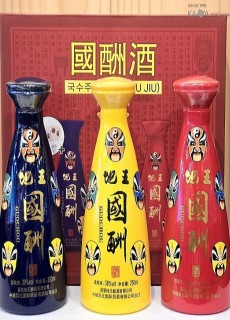 국수주 잔셋트(관우, 유비, 장비)